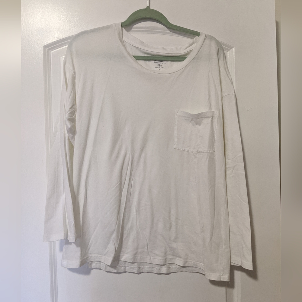 J Crew Long Sleeve T-shirt with Pocket